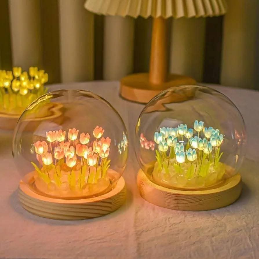 LED Acrylic Tulip Night Lamp