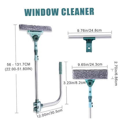 Telescopic Multifunction U Shaped Window Cleaning Wiper