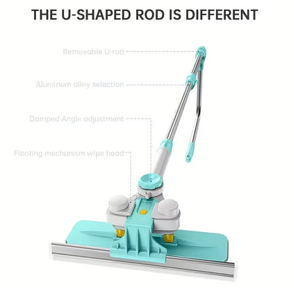 Telescopic Multifunction U Shaped Window Cleaning Wiper