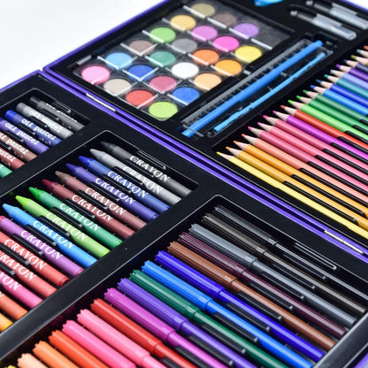 128-Pieces Art Set Creative Coloring Drawing Set For Kids