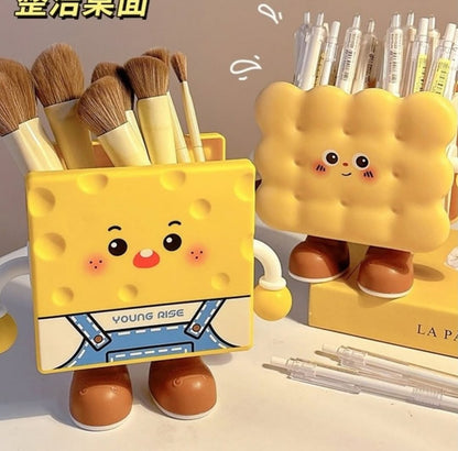 Snack Buddy Cute Multipurpose Pen Holder