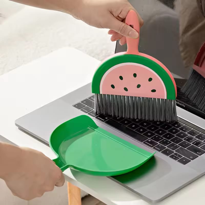 Mini Desktop Broom & Dustpan Set
