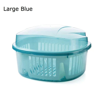 Kitchen Dish Rack With Lid
