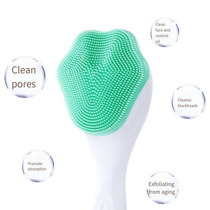 Silicone Face Wash Brush (Pack Of 2)