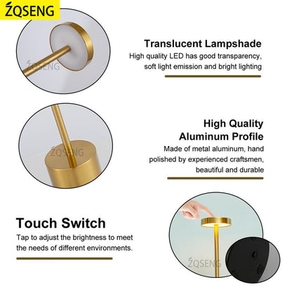 Metal LED Table Lamp