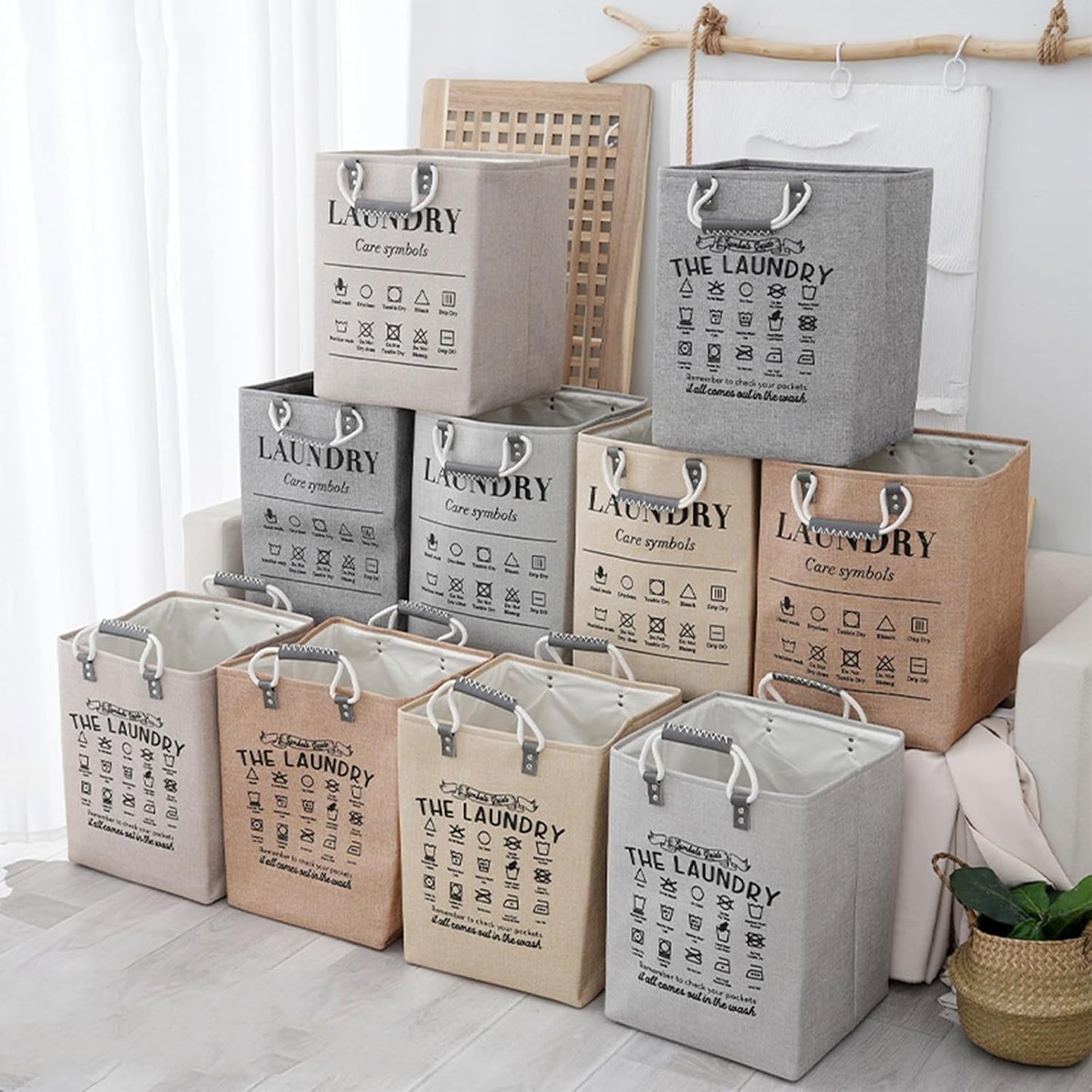 Foldable Laundry Basket Best Fabric Quality