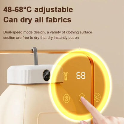 portable Electric Clothes Dryer With Digital Display