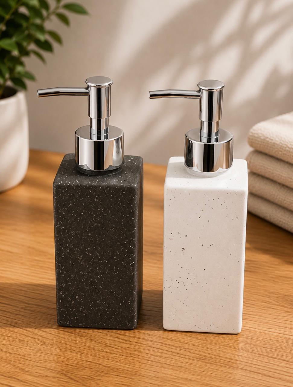 Soap Pump Dispenser Set Glass Material