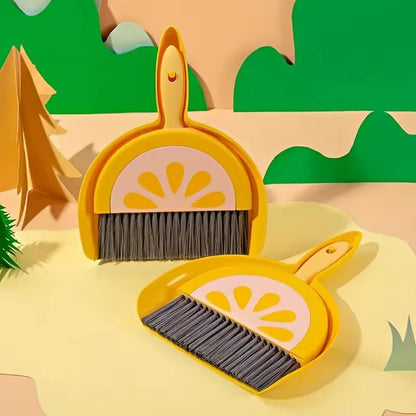 Mini Desktop Broom & Dustpan Set