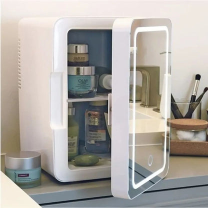 Mini Makeup Fridge :
AC/DC Cooler & Warmer for Beauty & Skincare | Home & Car Use