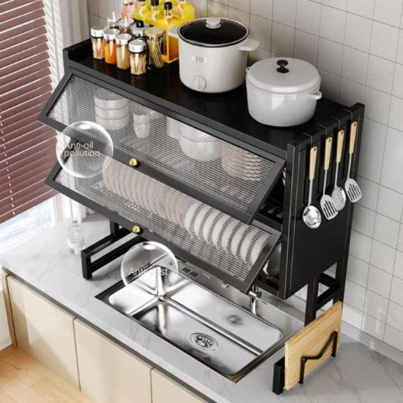 Double Cabin Over The Sink Rack Kitchen Sink Organizer Heavy Quality