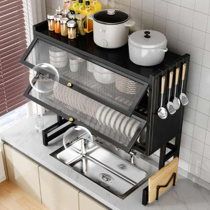 Double Cabin Over The Sink Rack Kitchen Sink Organizer Heavy Quality