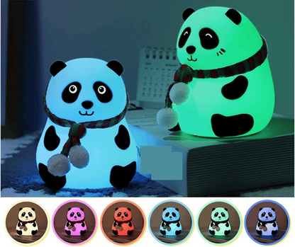 Cute Silicone Panda Lamp Night Light