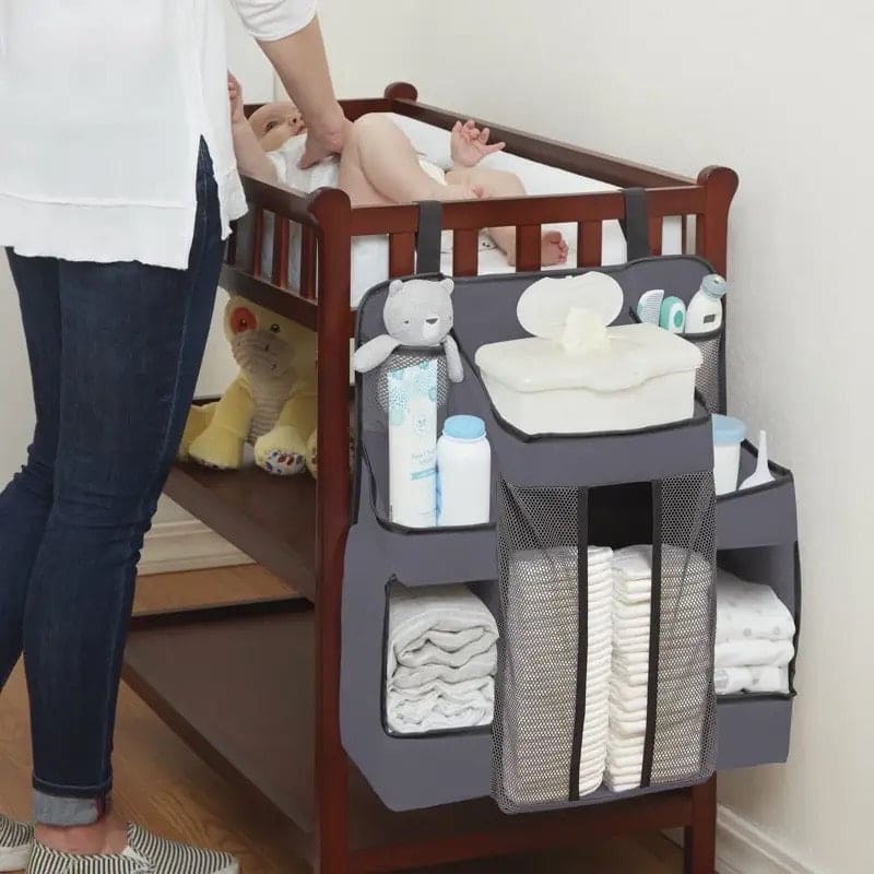 Baby Nursery Organizer Baby's Bedside Storage Bag
