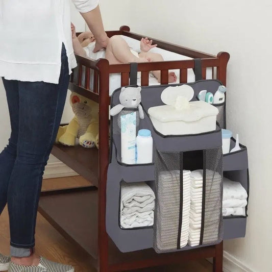 Baby Nursery Organizer Baby's Bedside Storage Bag