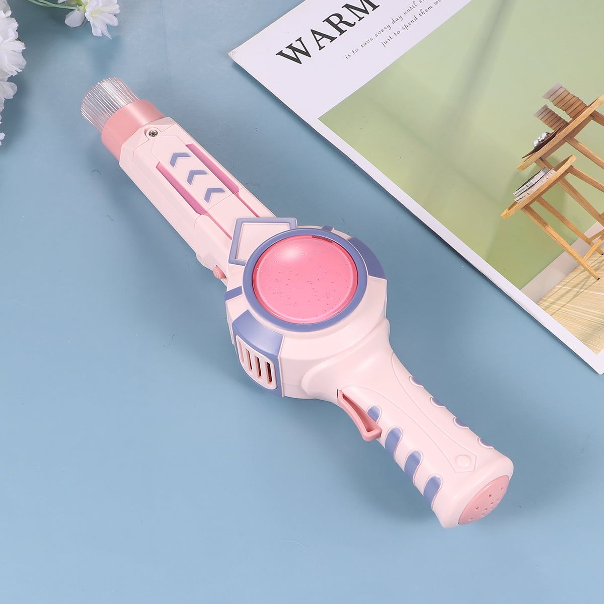Elastic Smoke Effect Magic Bubble Wand Toy