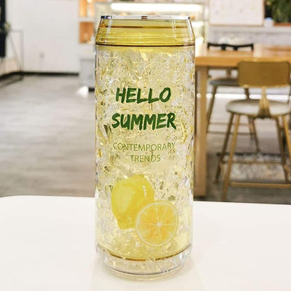 Hello Summer Double Wall Gel Freezer Can