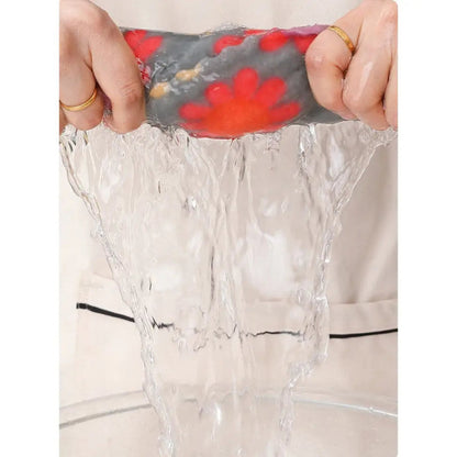 5Pcs Kitchen Cleaning Cloths Soft Absorbent Dishcloth