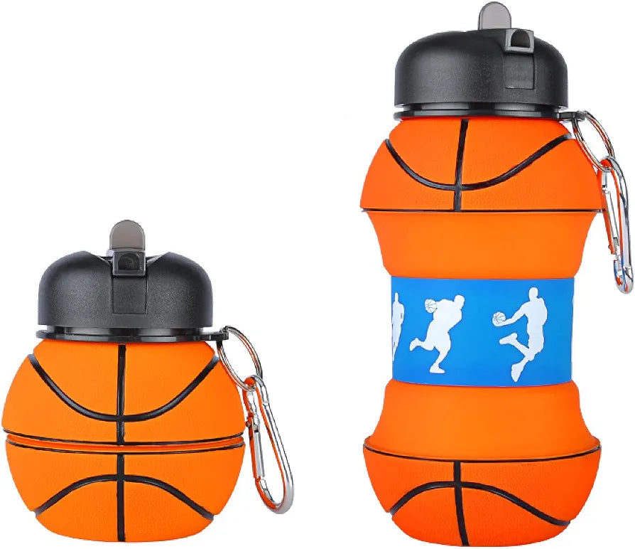 Collapsable Silicone Sports Water Bottles