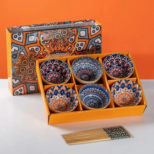 Porcelain Bowl Set (Box Packing)