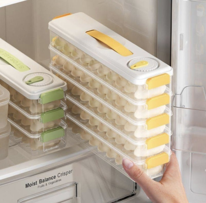 3 Layer Multipurpose & Dumplings Storage Box