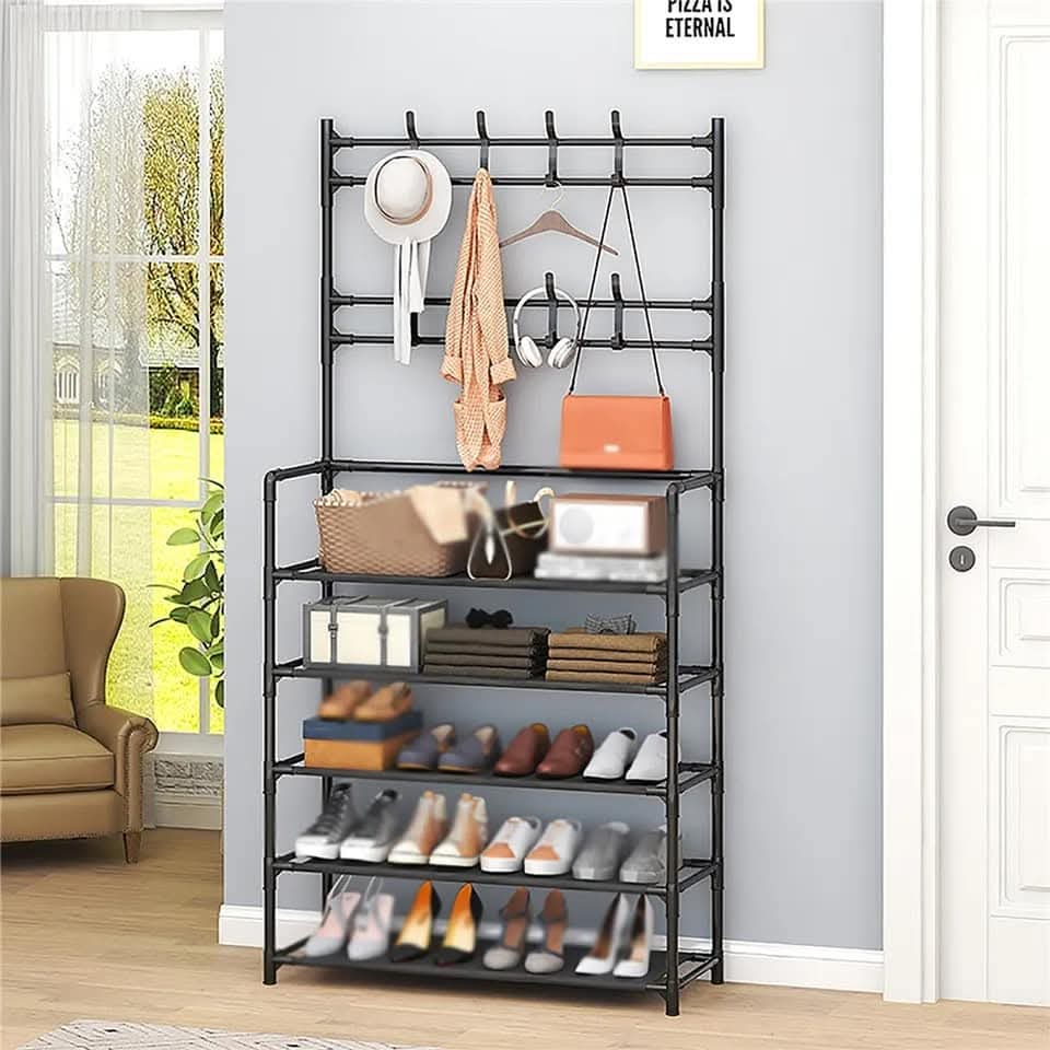 Multifunctional Coat & Shoe Rack