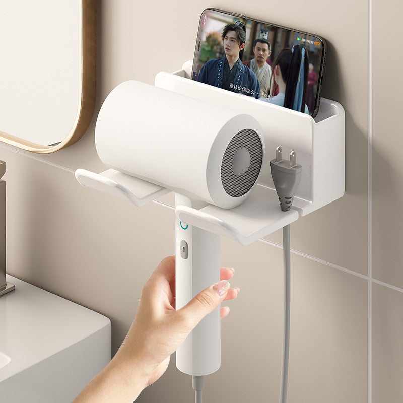 Wall Mounted Hair Dryers and Styling tools Organizer
