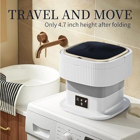 11 L Compact Foldable Mini Washing Machine