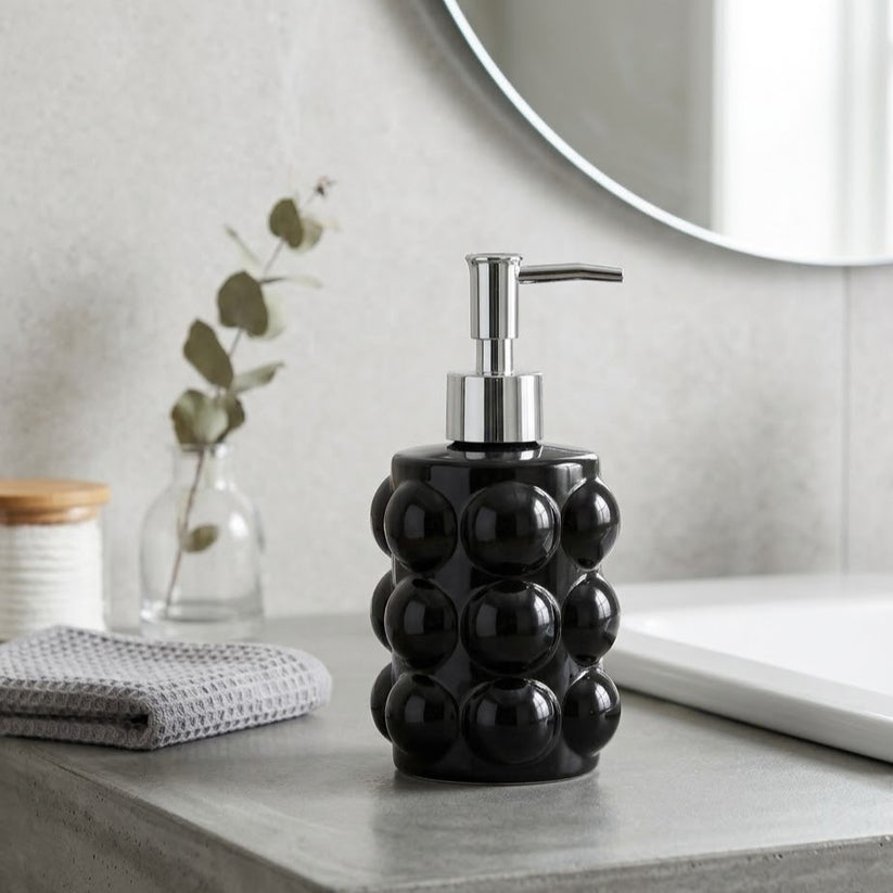 Bubble Glass Soap Pump Dispenser
