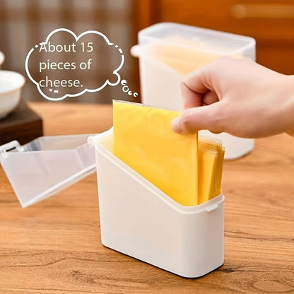 Fridge Organizer Bins with Lids Stackable Storage Containers for Cheese, Sauce Packets & Snacks