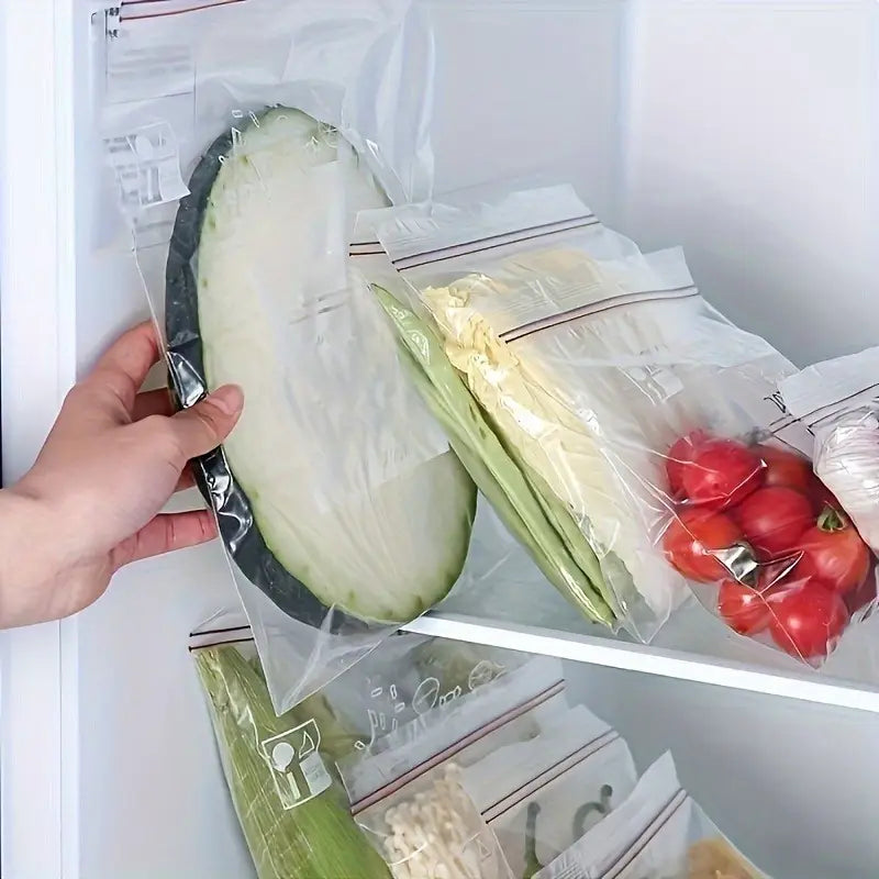 Sealed Food Storage Zip Lock Bag (3 Different Sizes)