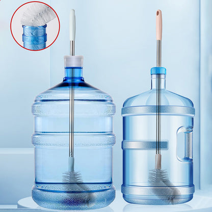 Long Handle Bottle Cleaning Brush With Steel Rod