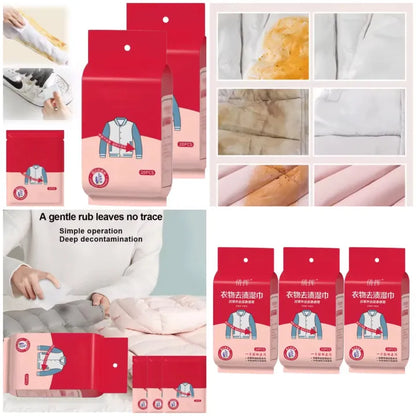 Portable Instant Stain Remover Wipes