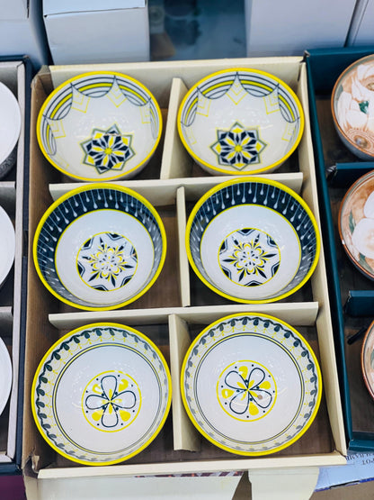Creative Ceramic Porcelain Bowl Set (Box Packing)