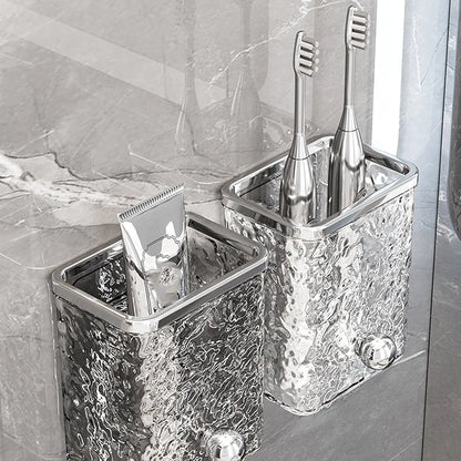 Luxurious Style Wall Mounted Toiletries Storage Holder