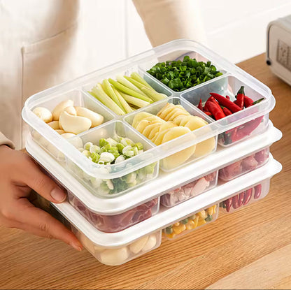 6 Portion Portable Refrigerator Food Storage Box