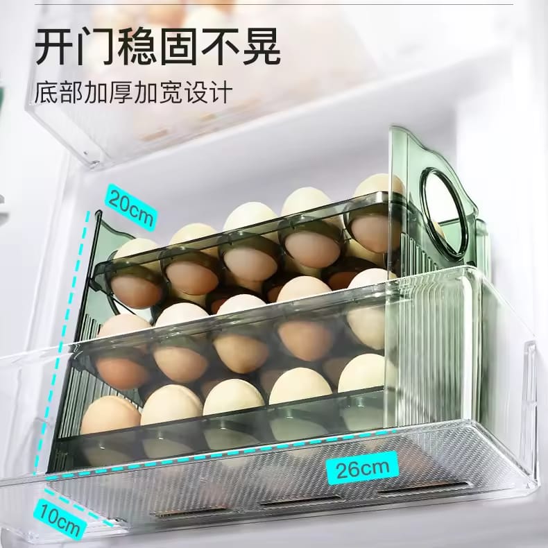3 Layer Egg Storage Organizer
