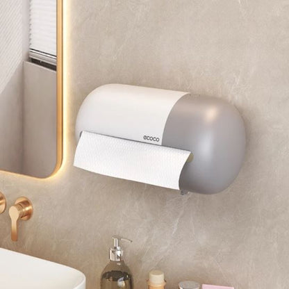 Ecoco Modern Wall-Mounted Tissue & Paper Towel Dispenser
