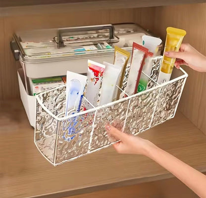 4 Grid Makeup Brush & Pen Holder