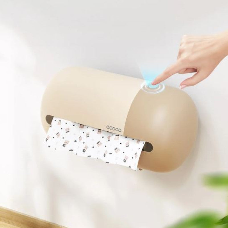 Ecoco Modern Wall-Mounted Tissue & Paper Towel Dispenser
