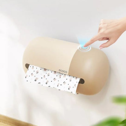 Ecoco Modern Wall-Mounted Tissue & Paper Towel Dispenser
