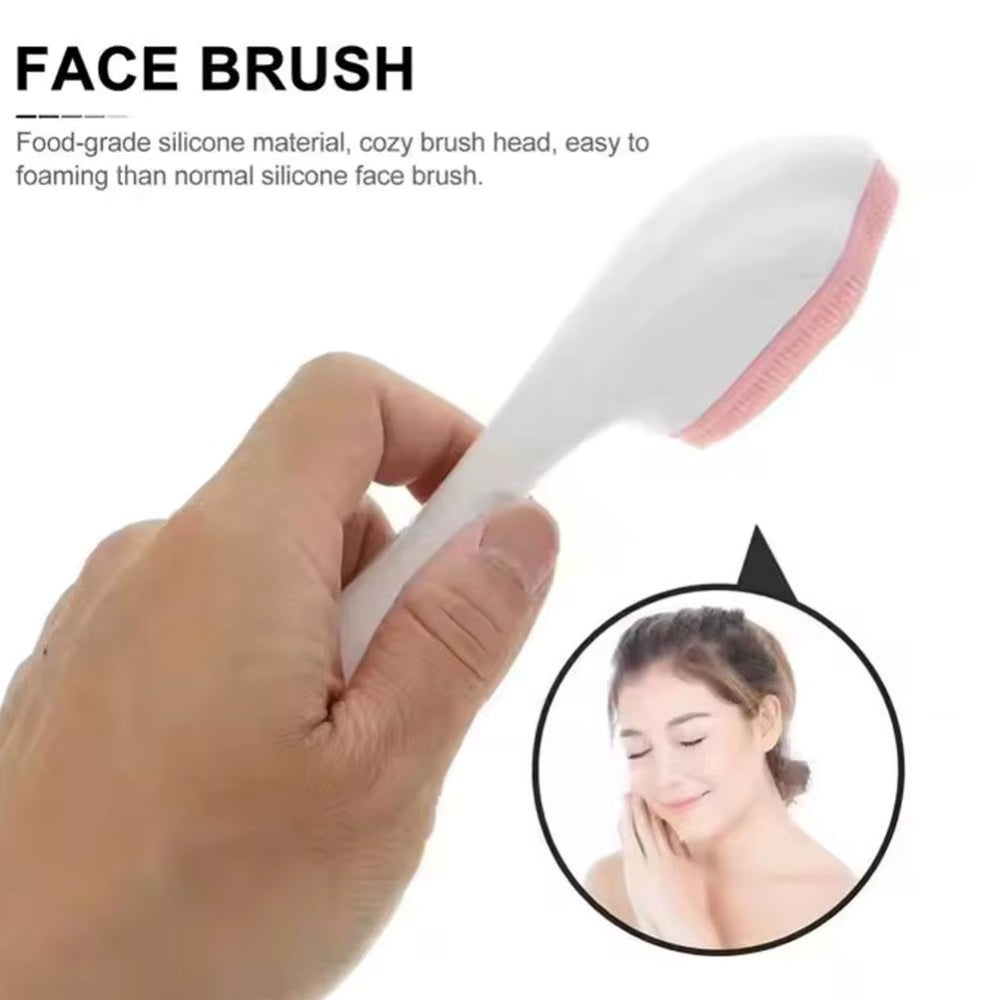 Silicone Face Wash Brush (Pack Of 2)