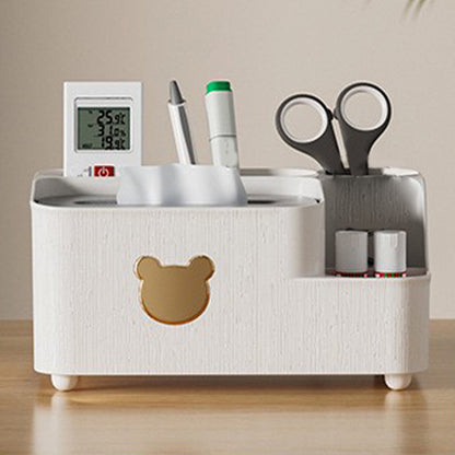 Bear Design Desktop Tissue Storage Box