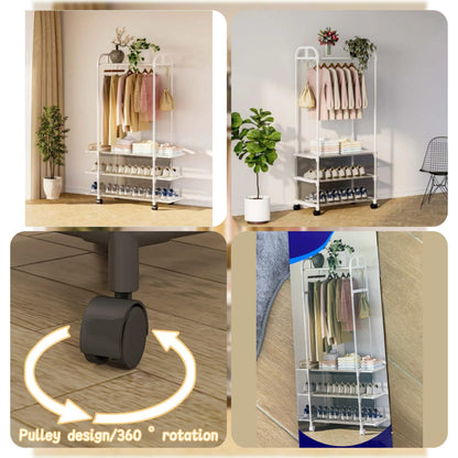 3Layer Multifunctional Cloth with Shoe Rack Rs.6000 (Box Packing)