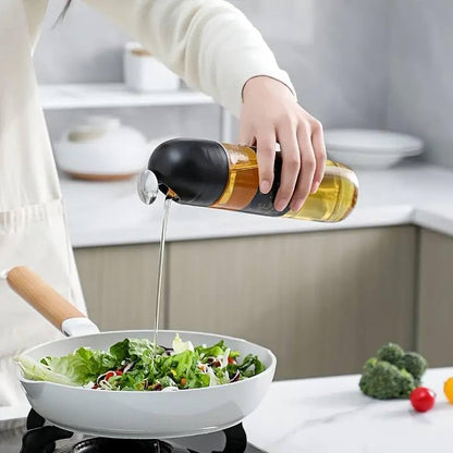 Glass Oil Bottle Dispenser 500ML