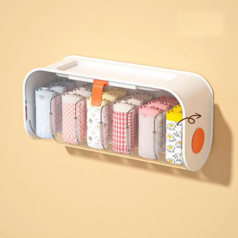 WallMounted Undergarments Storage Organizer