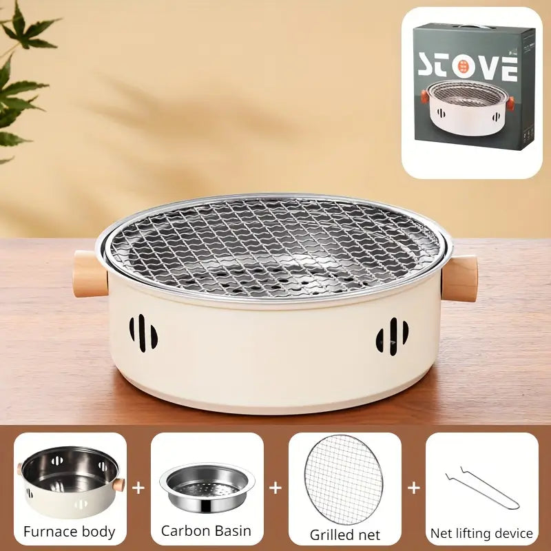 Portable Barbecue Stove with Coal Grill