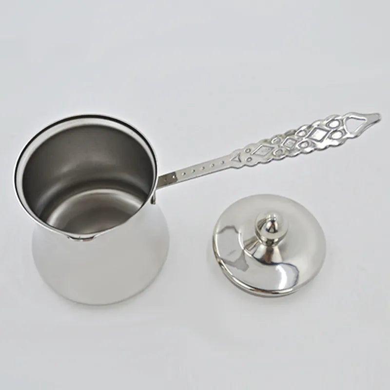 3Pcs Stainless Steel Coffee & Butter Warmer Set