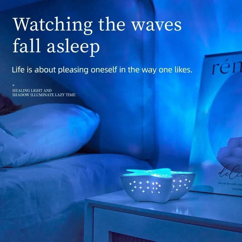LED Starfish Galaxy Night Light – Dreamy Sky Projector