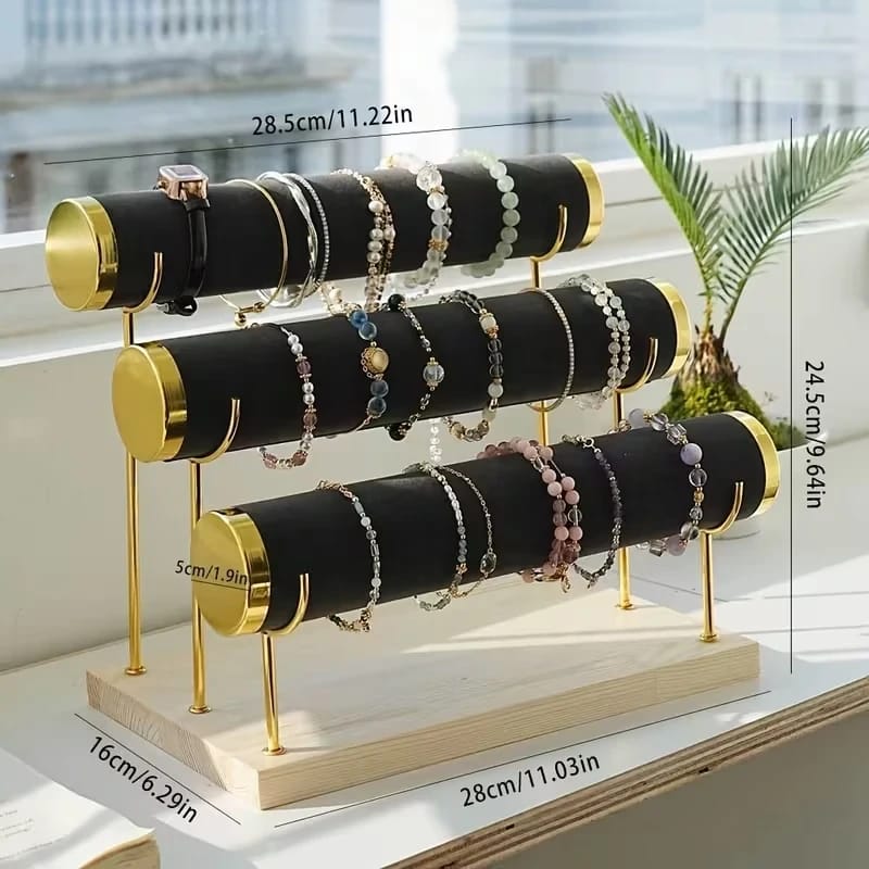 3-Tier Bracelet Jewelry Organizer Stand